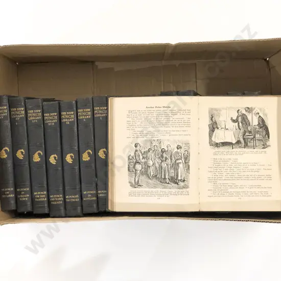 18 Volumes of The New Punch Library