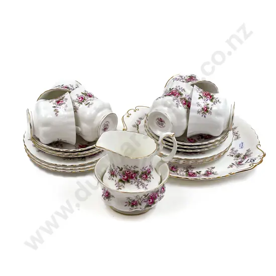 Royal Albert Lavender Rose Pattern Part Tea Set