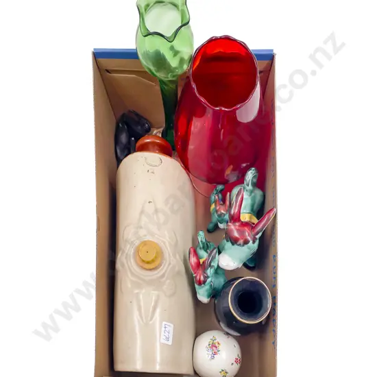 Qty of Assorted incl Art Glass