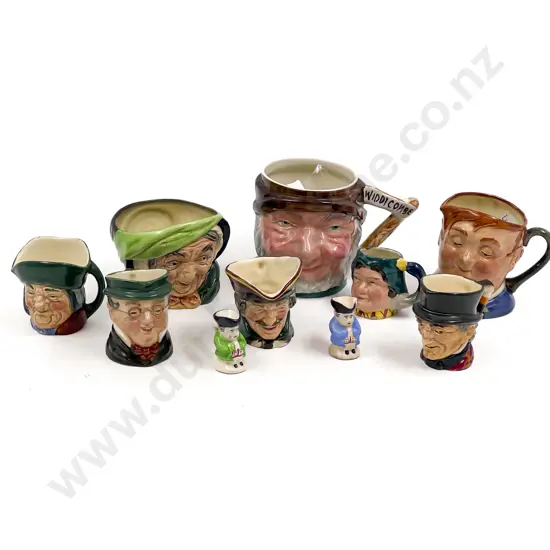 Qty of Assorted Character Jugs Etc incl RD