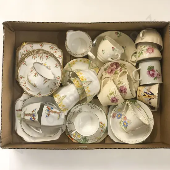 Qty of Assorted Fancy Tea China