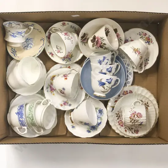 Qty of Assorted Fancy Tea China