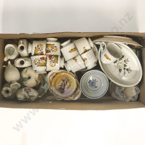 Qty of Assorted Fancy China