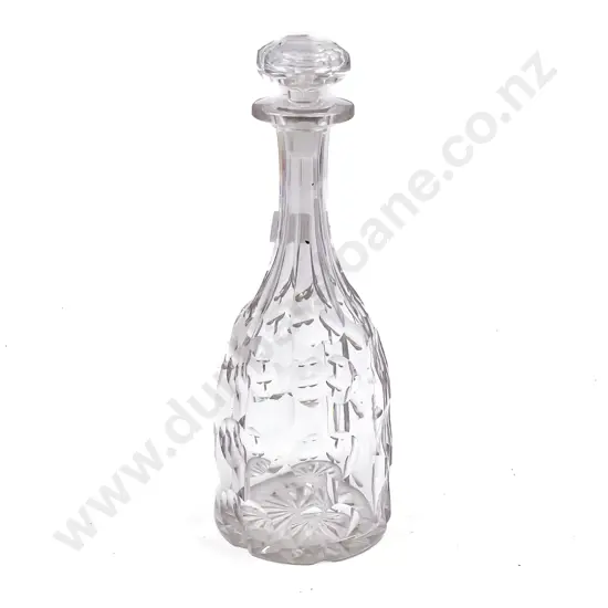 Victorian Cut Crystal Decanter