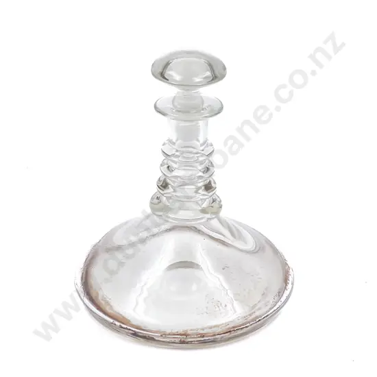 Glass Ships Decanter