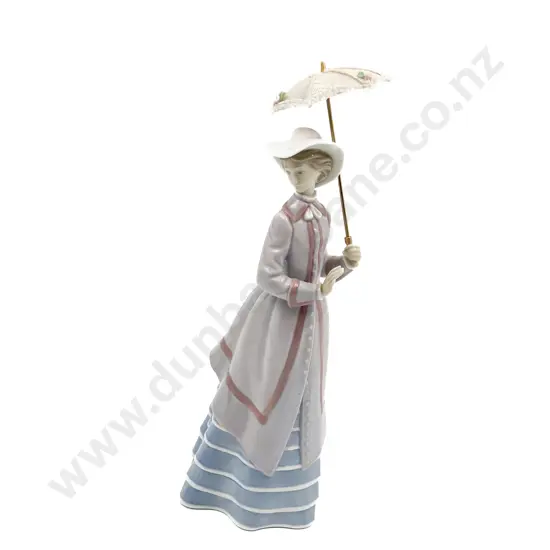 Lladro Figure of Lady with Parasol