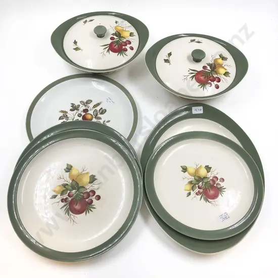 Qty of Assorted Wedgwood "Covent Garden" Pattern Dinnerware and Assorted