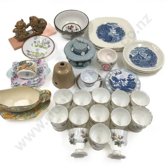 Small Qty of Assorted Fancy China Etc.