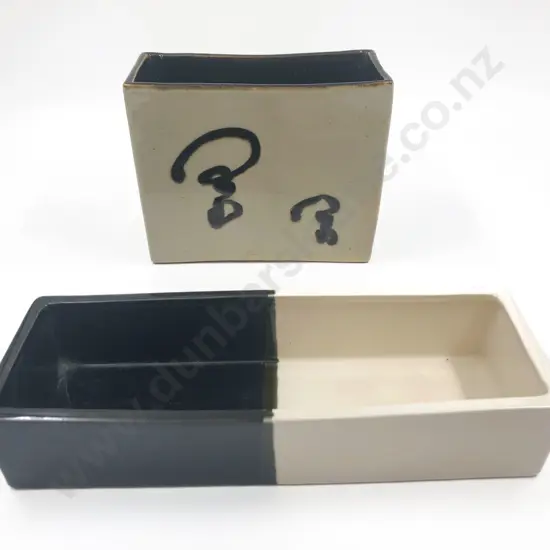 Two Japanese Pottery Vases