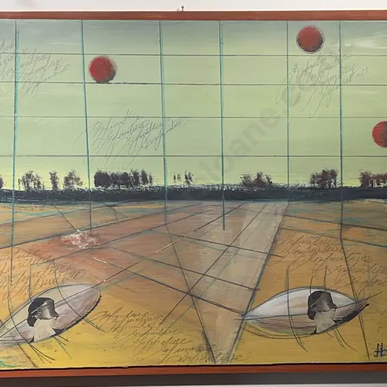 Janne Thompson - " Infinitive" - Mixed Media Abstract