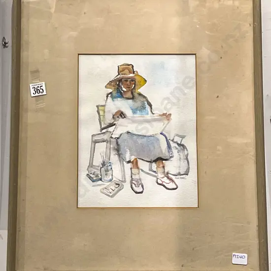 Julia Faithful - "Arty Lady" - W/C