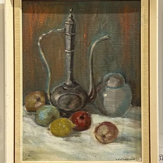 V Rutherfurd - Oil Still Life