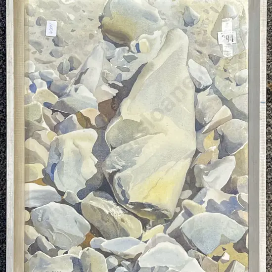 Ivy G Fife - "Stones No.2" - W/C