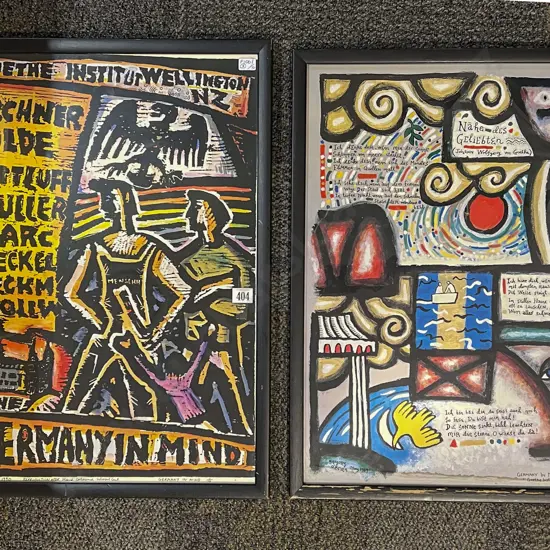 Three Goethe Institute Posters