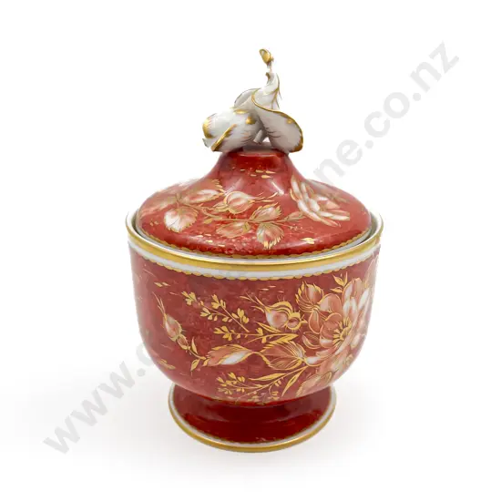 Rosenthal Hand Painted Lidded Footed Bowl