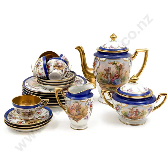 Fancy China Part Tea Set