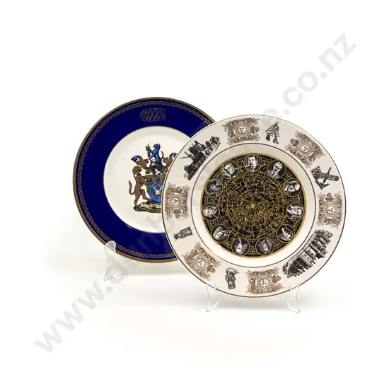 Two Boxed Commemorative Plates incl Wedgwood