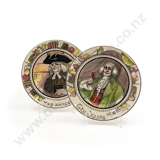 Two Royal Doulton "The Professional Series" Ware Plates