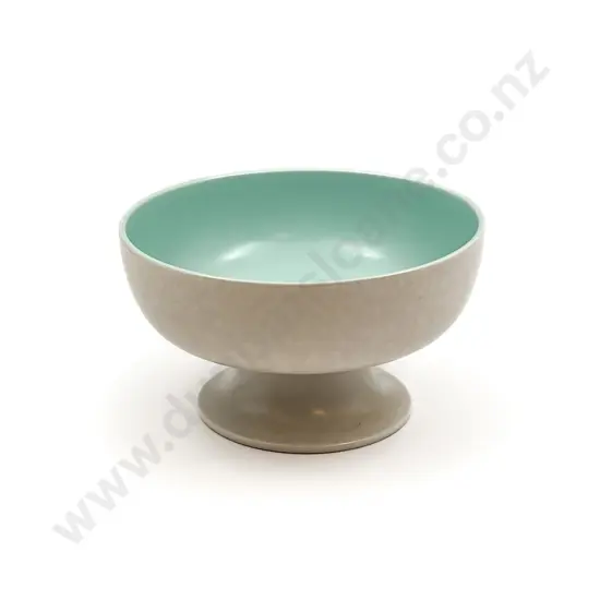 Poole Twin Tone Pedestal Fruit Bowl