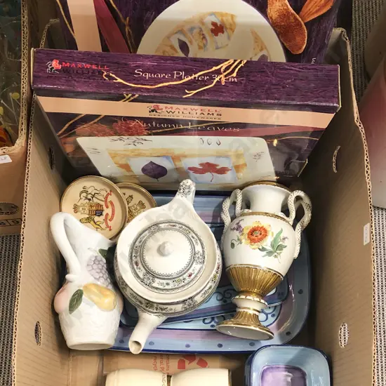 Quantity of Assorted China & Serving Ware