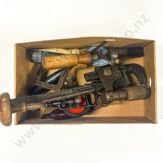 Small Box of Assorted Vintage Tools