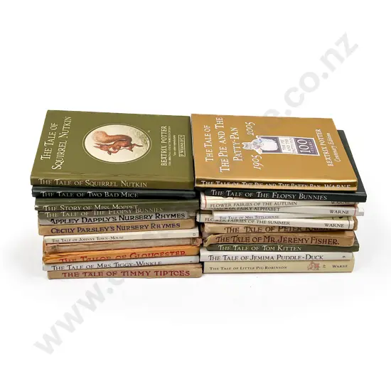 Quantity of Assorted Beatrice Potter Books etc