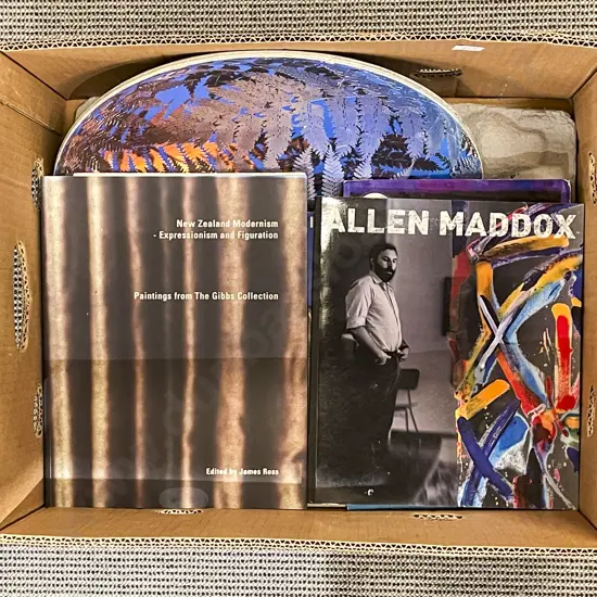 Box of Assorted Art Reference Books