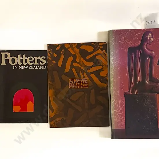 Four Assorted NZ Art Reference incl Paul Dibble & Jeff Thomson