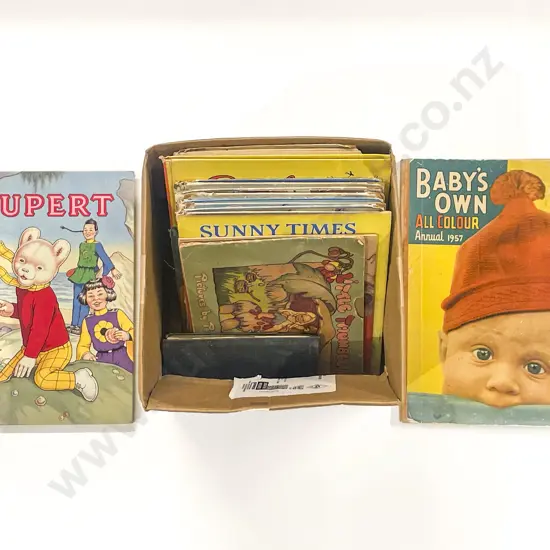 Box of Assorted Vintage Childrens Books