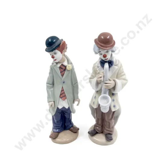 Two Lladro Clowns