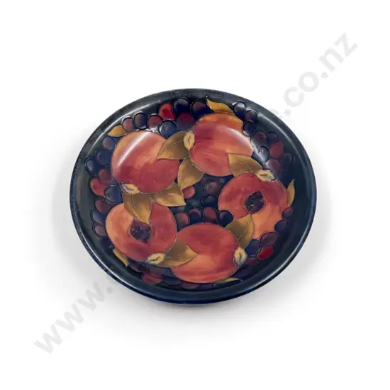 Moorcroft Pomegranate Shallow Plate