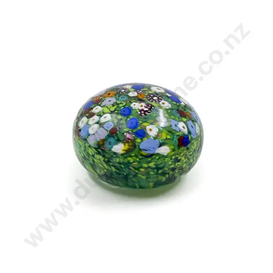 Small Peter Raos Art Glass Paperweight