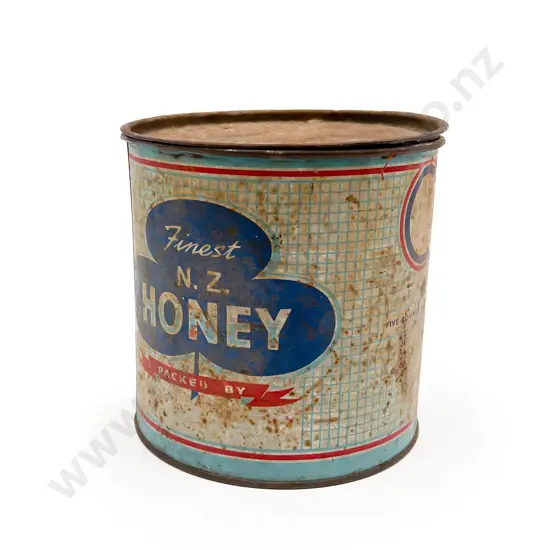 Quantity of Kauri Gum & Dust in Vintage Tin