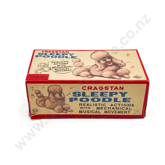 Boxed Cragstan Sleepy Poodle by Alps Clockwork