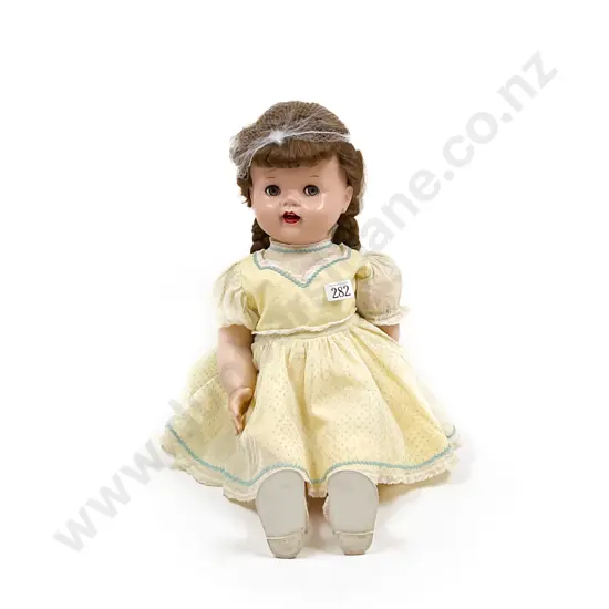 Ideal All Hard Plastic Walkie Talkie Doll