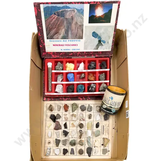 Volcanic Minerals & NZ Rocks & Minerals Collection