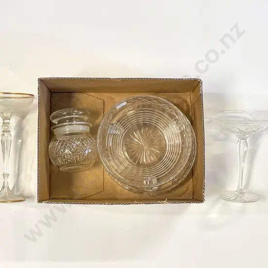 Stuart Crystal Bowl & Assorted