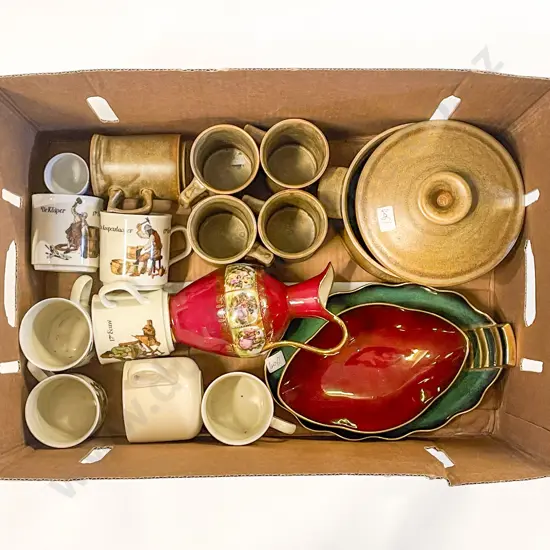 Box Quantity of Assorted incl Temuka & Carltonware