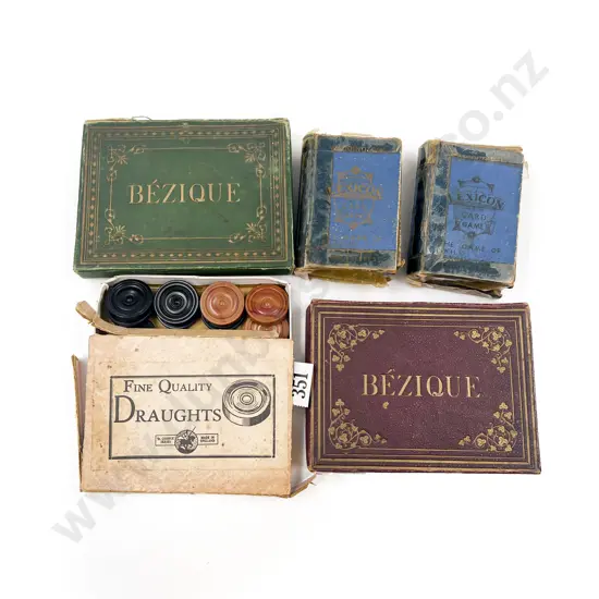 Quantity of Assorted Vintage Counters & Games