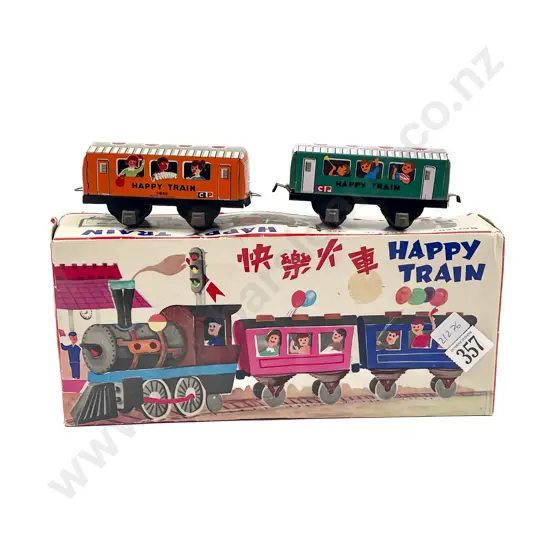 Boxed Tin Plate Trainset