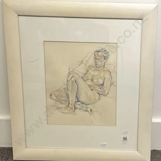 Denise Durkin - Nude Study - Graphite & W/C