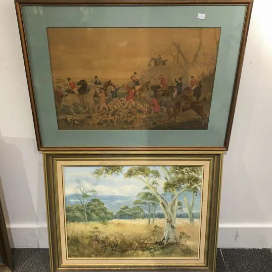 Hunting Print together with Australian Oil Landscape