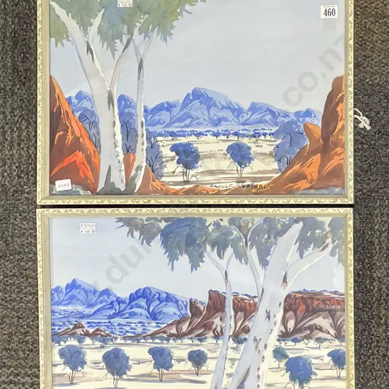 Two Framed Australian Prints