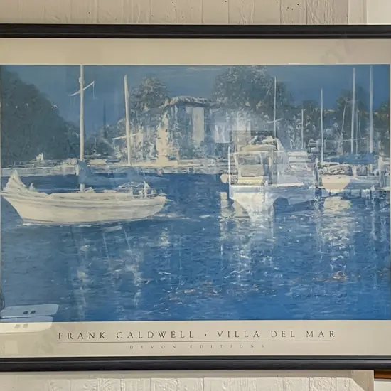 Frank Caldwell Villa del Mar Large Decorative Print
