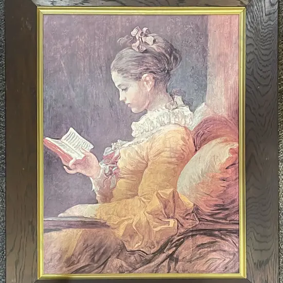 Oak Framed Classical Print