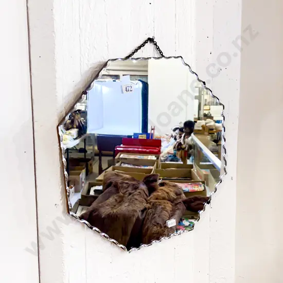 Octagonal Bevelled Wall Mirror