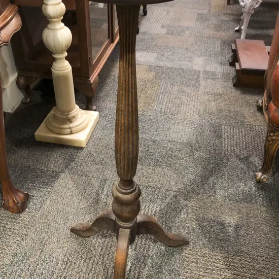 Mahogany Plant Stand