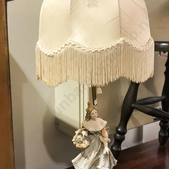 Porcelain Figural Lamp