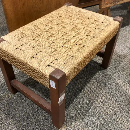 Small Rope Top Stool