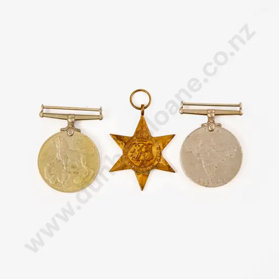 WWII Three Military Service Medals